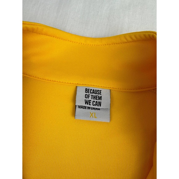 NWT - Because of Them We Can - Yellow Jacket - Child XL/Woman S - Picture 4 of 8